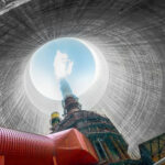 COORDINATED Attack on American Energy Producers Exposed… Looking up inside a nuclear cooling tower.