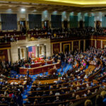 Jeffries’ Shocking Call: ‘Break’ 77 Million Voters… Large assembly in U.S. House of Representatives, Capitol Building.