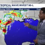 Invisible Cyclone Threatens Texas Wallets Invest 90-L forms over Mexico near the Gulf; heavy rain, flooding possible in Texas, Louisiana