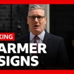 Labour Meltdown OUSTS UK PM UK Prime Minister Keir Starmer's resignation speech in full | BBC News