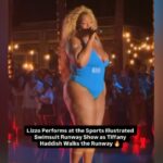 ‘Interesting lineup’: Lizzo performs in swimsuit at Sports Illustrated Miami show