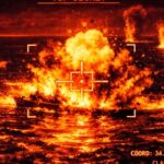 Crimea Air Defenses Cracked—What’s Failing? An explosion occurring in the ocean captured through an infrared camera