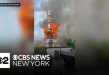 Bushwick Inferno Leaves One Big Question Video shows steeple collapse as fire tears through Brooklyn church